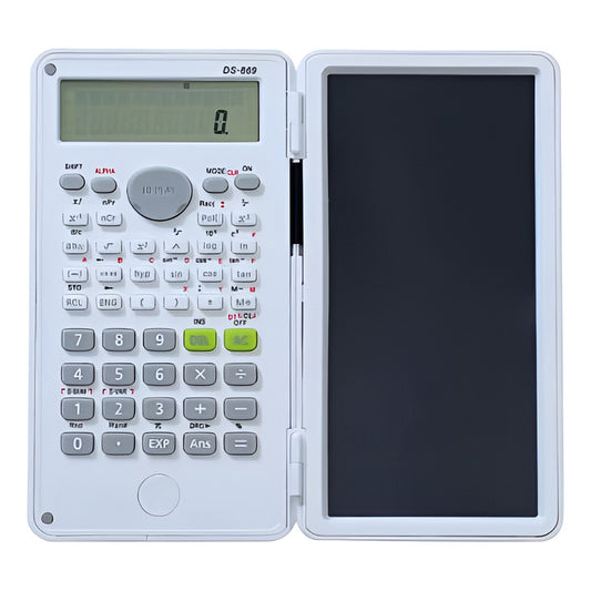 Calculadora Científica Con Tableta Inteligente 240 Funciones Blanco