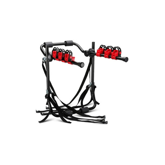 Porta Bicicleta Con Capacidad Para 3 Bicicletas Soporte Auto Negro