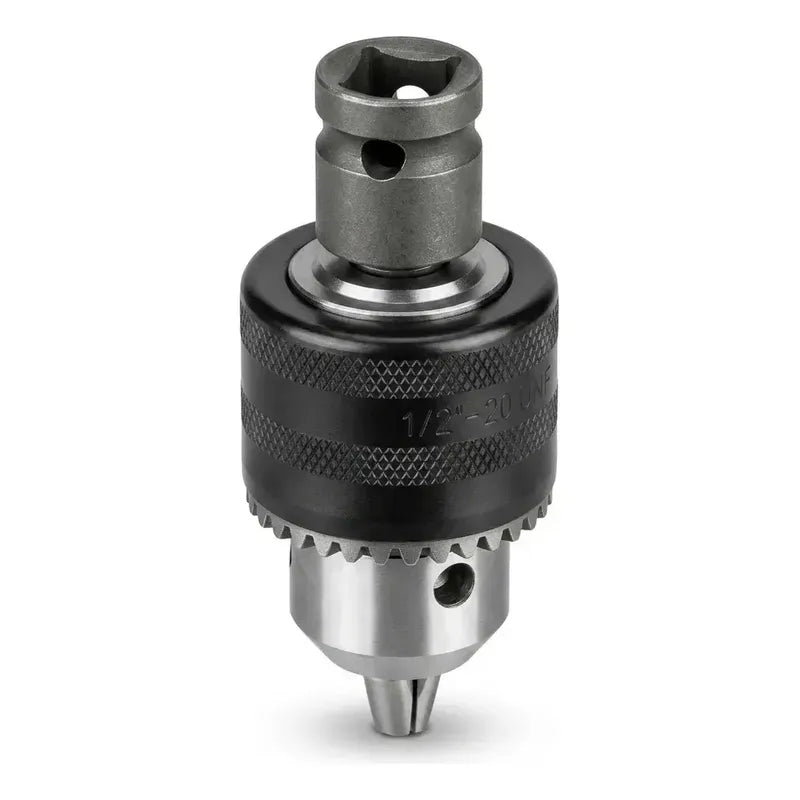 Llave Impacto Con Mandril 2 Baterias Brocas Desatornillador Amarillo 18v 50/60hz