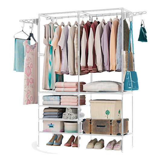 Closet Organizador Perchero Estante Colgador Multifuncional