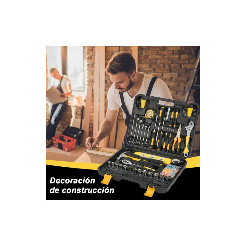 Juego De Herramientas Para Mecánico 108 Piezas Con Maleta
