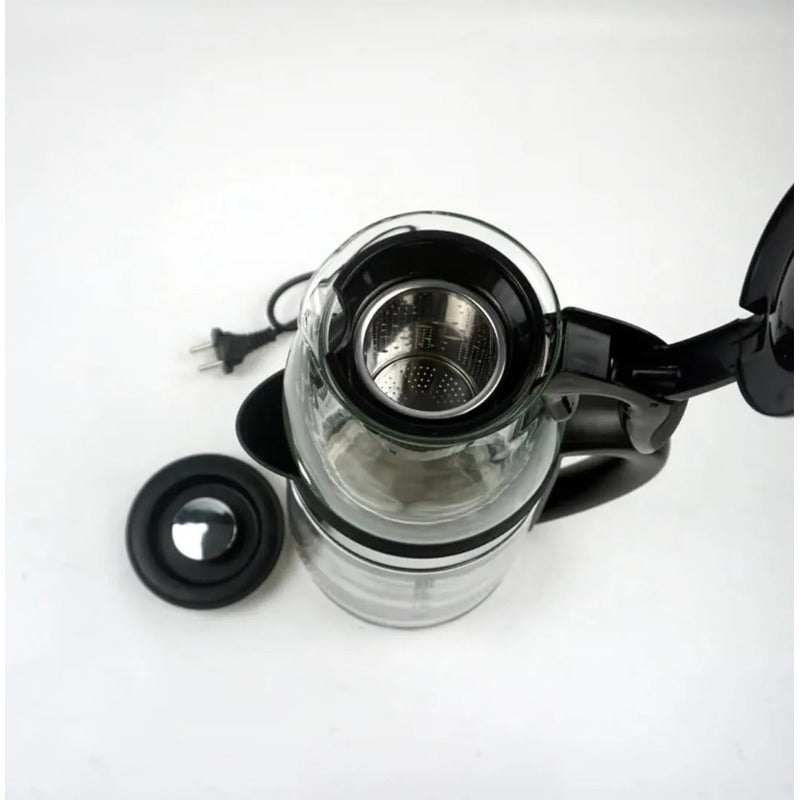 Hervidor Electrico 2l + Tetera Con Infusor 1l 1500w