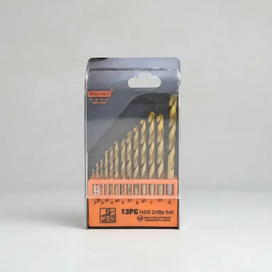 Pack X2 Brocas Para Metal Juego 13pz Taladro Rotomartillo