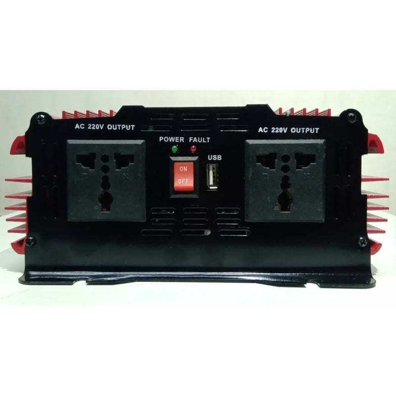 Inversor Voltaje 3000w De 12v A 220v Convertidor De Corrient