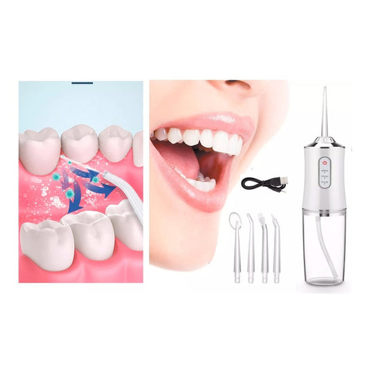 Irrigador Bucal Portátil Higiene Dental Limpiador  Variados