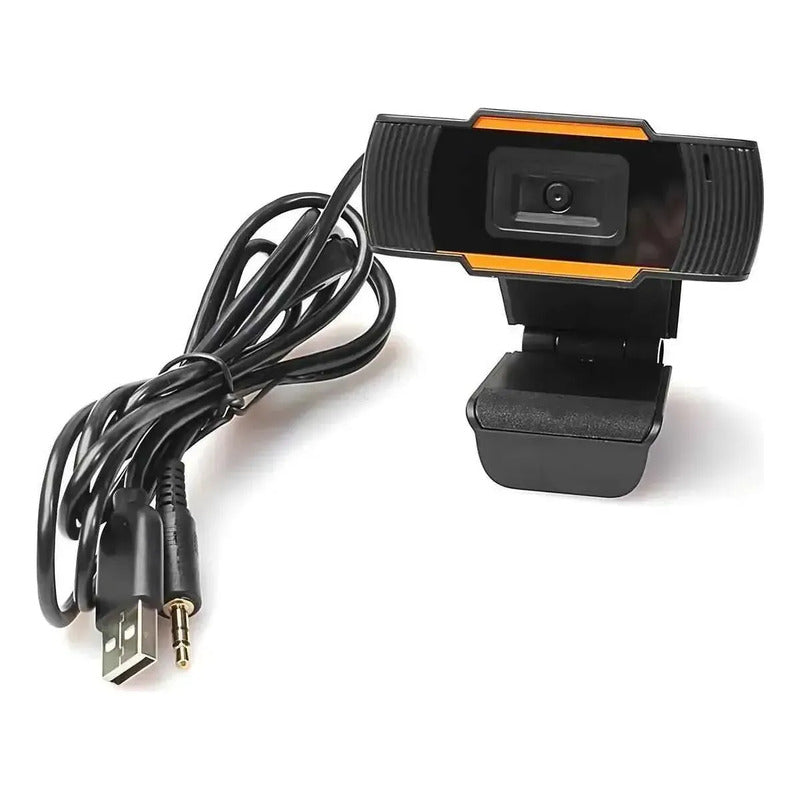Camara Web Full Hd Webcam 1080p Microfono Y Enfoque Automat Gris Oscuro