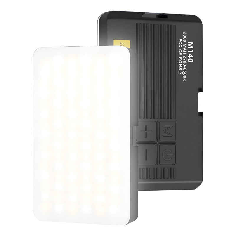 Luz Blanca Rgb Portátil Para Selfies Videos Ajustable Camara