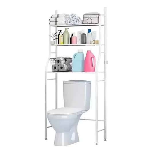 Estante Repiza Para Lavadora Baño Lavandería Organizador Blanco