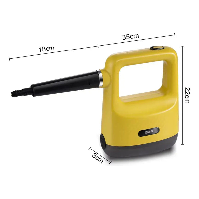 Limpiadora A Vapor De Mano Raf R.1271 300ml Amarilla Amarillo