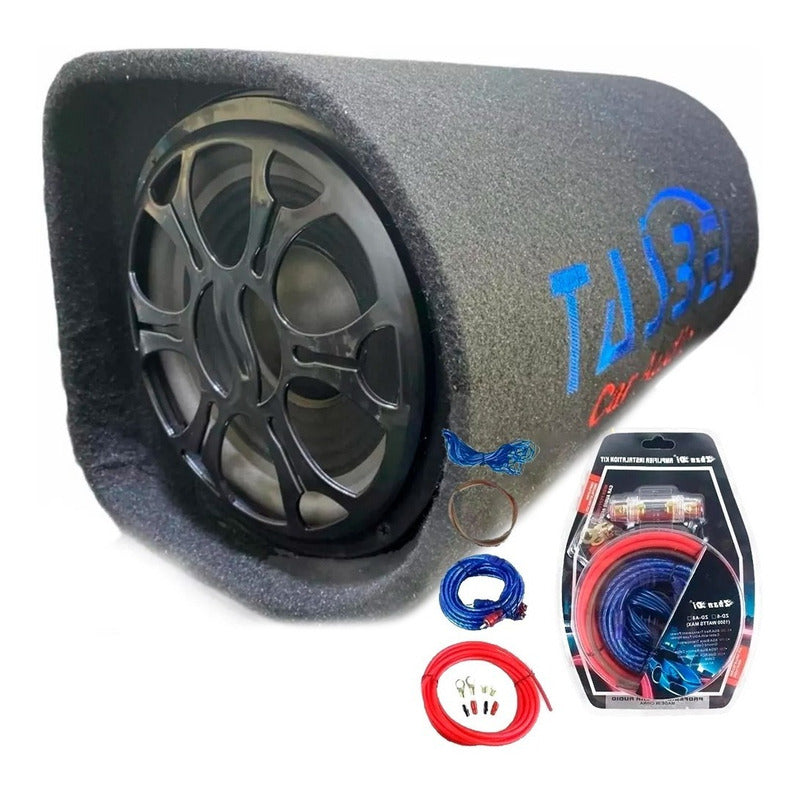 Subwoofer Amplificado De Automoviles Bazooka Negro