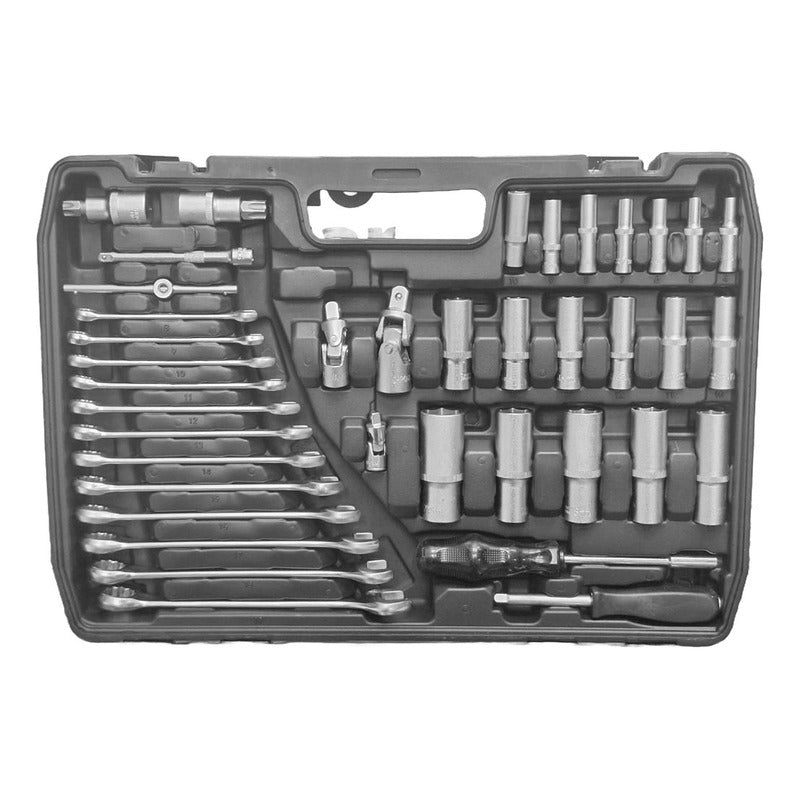 Juego De Dados 216 Piezas Kit De Herramientas + Maletín