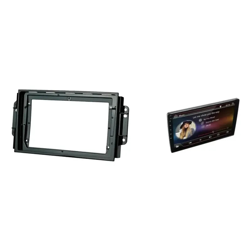 Kit Multimedia: Bisel Adaptador Radio Chery Tiggo 2-3 2016+ 9'' + Pantalla Táctil 9'' Gps/wifi/waze