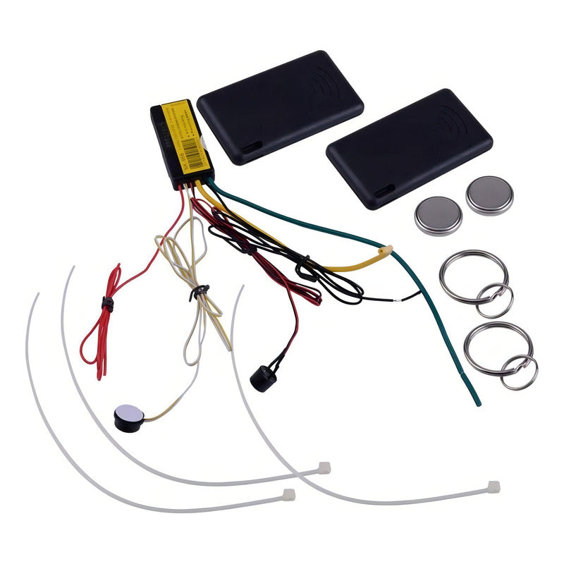 Inmovilizador Para Auto Con Sensor De Presencia, Antirrobo Corta Corriente Y 2 Controles
