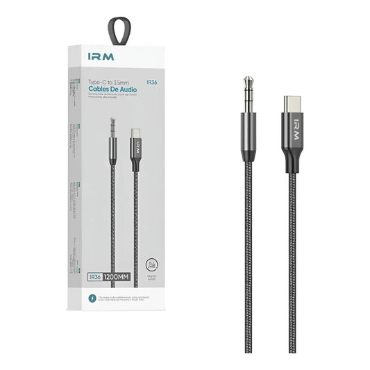 Cable Auxiliar Tipo C Jack 3.5mm Adaptador De Audio Para Aut