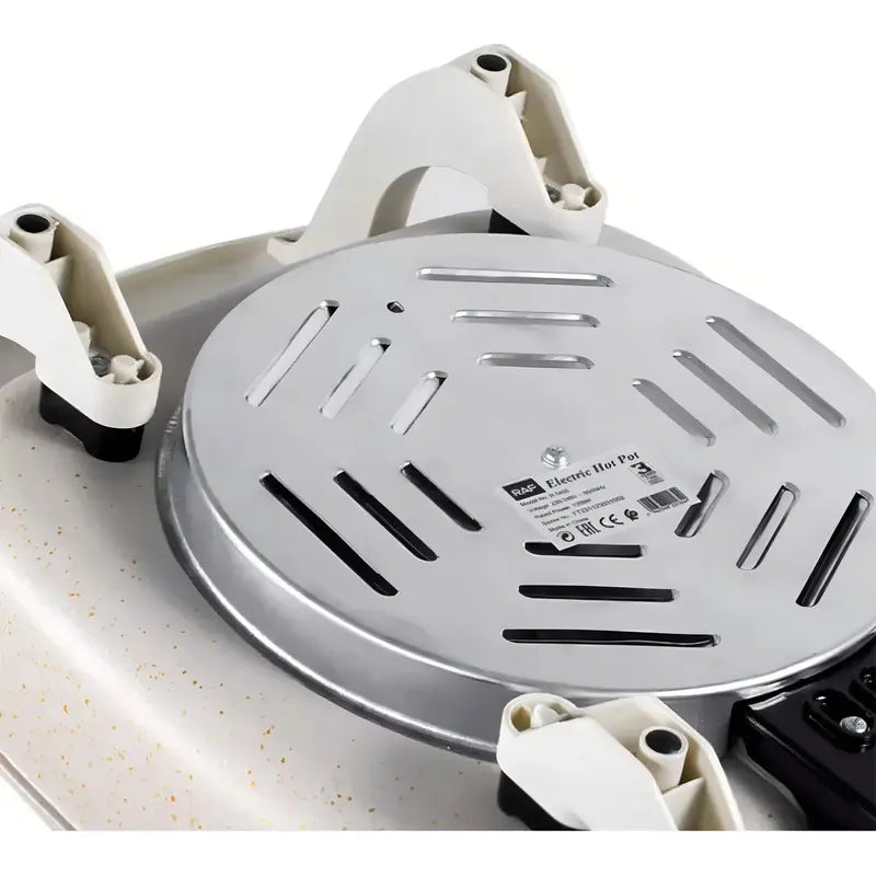 Olla Eléctrica Antiadherente Raf De 5 L Con Tapa De Vidrio Stock Disponible 50 Hz X 60 Hz