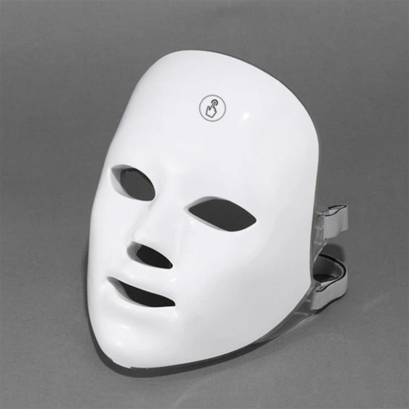 Máscara De Terapia De Luz Facial Led 7 Colores Fototerapia