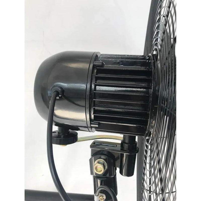 Ventilador Industrial De Pared Tipo Turbina De Alta Potencia 65 Cm 50hz-60hz Negro Plástico 3