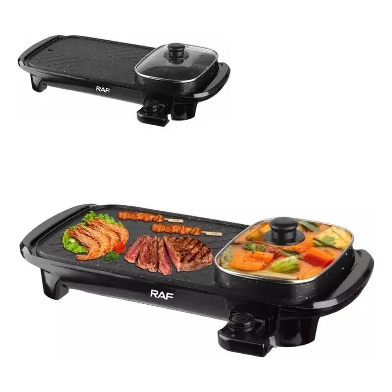 Asador Eléctrico Raf Eléctrica R5303 Premium Pro Negra Negro