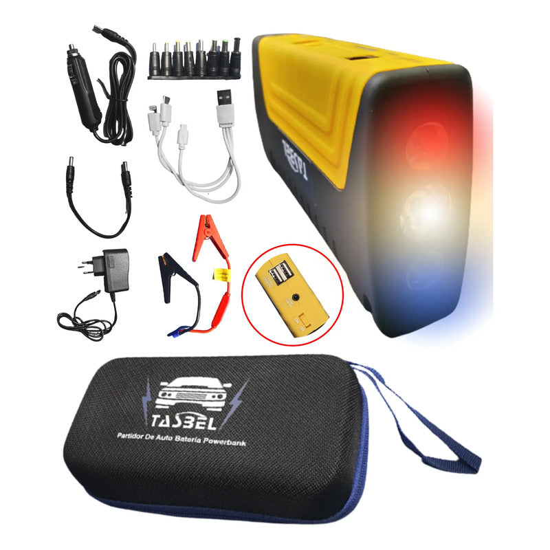 Partidor 12v Automovil Batería Power Bank Celular Tablet Usb