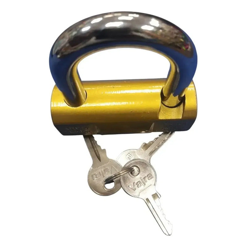 Pack X3 Candado Pequeño Llave Casillero Puerta Locker Maleta 60mm