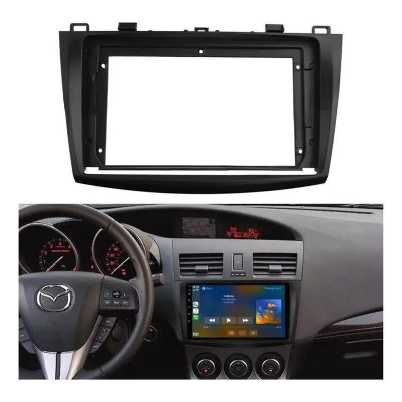 Bisel 9 Pulgadas  Mazda 3 Año 2010 A 2013