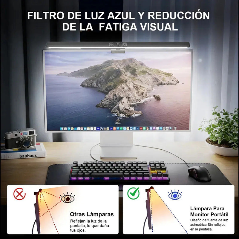 Barra De Luz Led Monitor Lampara Escritorio Notebook