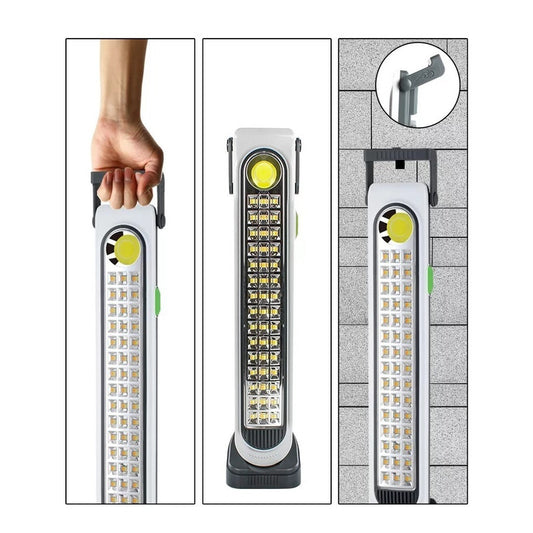 Lámpara Emergencia Solar Luz Led Luz Fria Y Calida