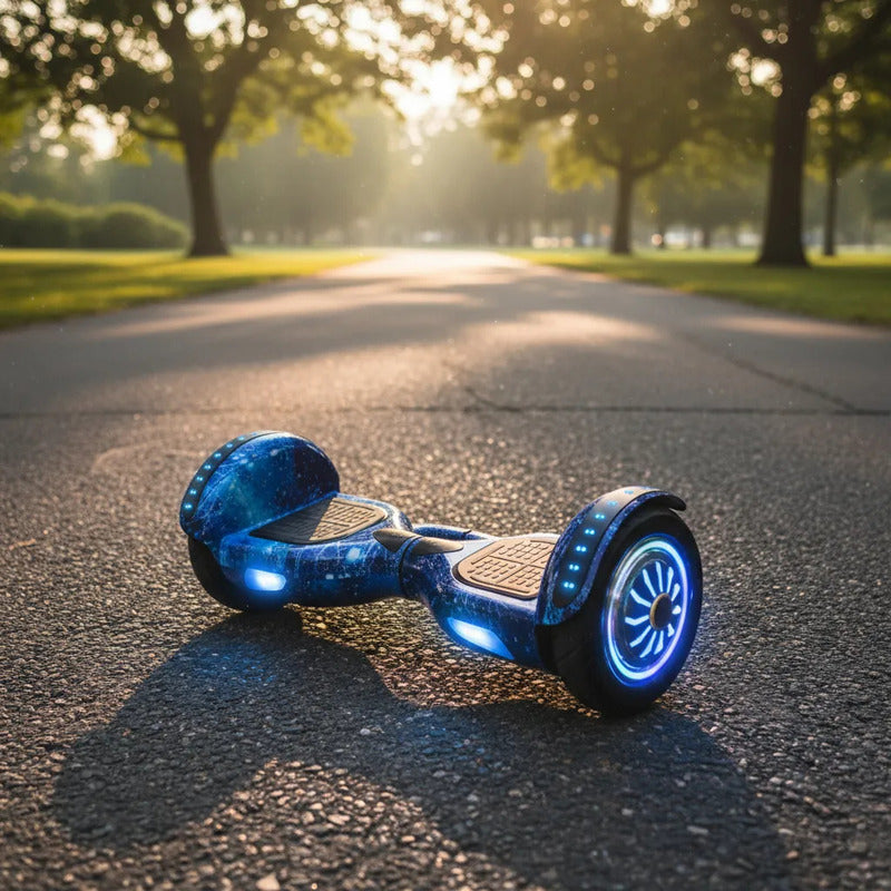 Hoverboard Smart Balance Con Casco Batería Bluetooth Y Luces