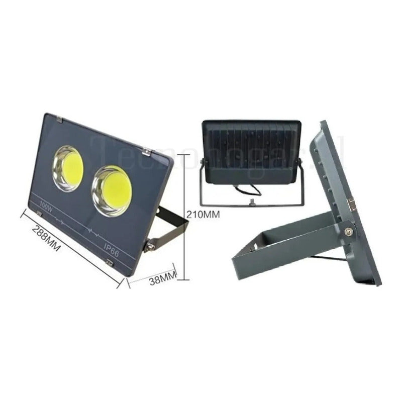 Foco De 100w Led Cultivo Proyector Exterior Estadio Ip66