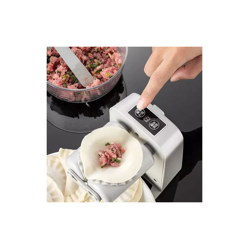 Máquina Electrica Para Hacer Miniempanadas/ Dumpling/ Gyosas Blanco