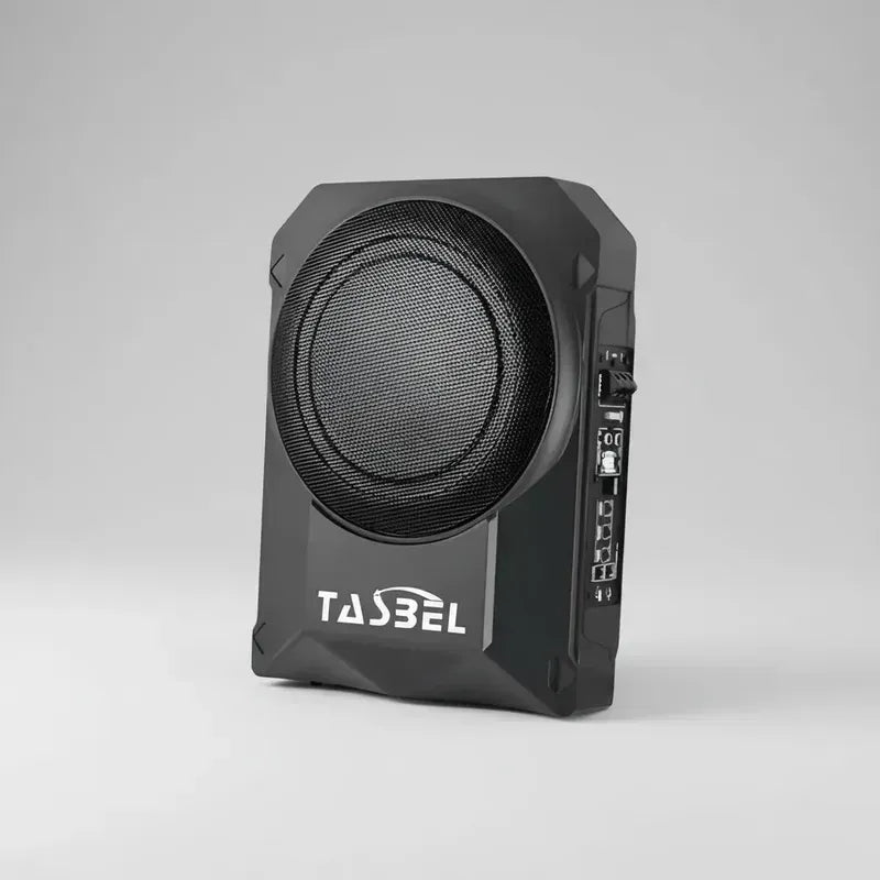 Subwoofer Tasbel 2800w Parlante Amplificado Rectangular Auto Negro