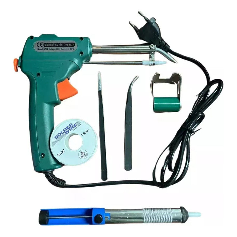 Pistola De Soldadura Alimentación Automática Manual Cautin
