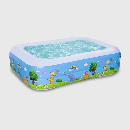 Piscina 120cm Inflable Rectangular Verano 120 X 85 X 32cm Agua