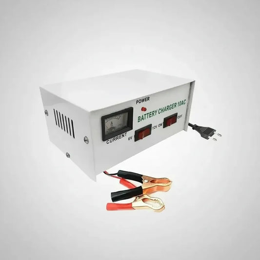 Cargador De Batería De Autos Y Motos 12v Y 6v Carga Profunda