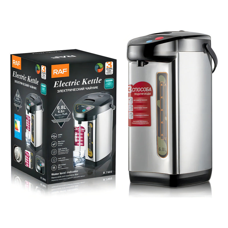 Jarra Eléctrica Raf Hervidor R.7905 Gris 6.8l