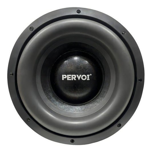 Subwoofer Pervoi 1500w De Doble Bobina Gran Potencia Color Negro