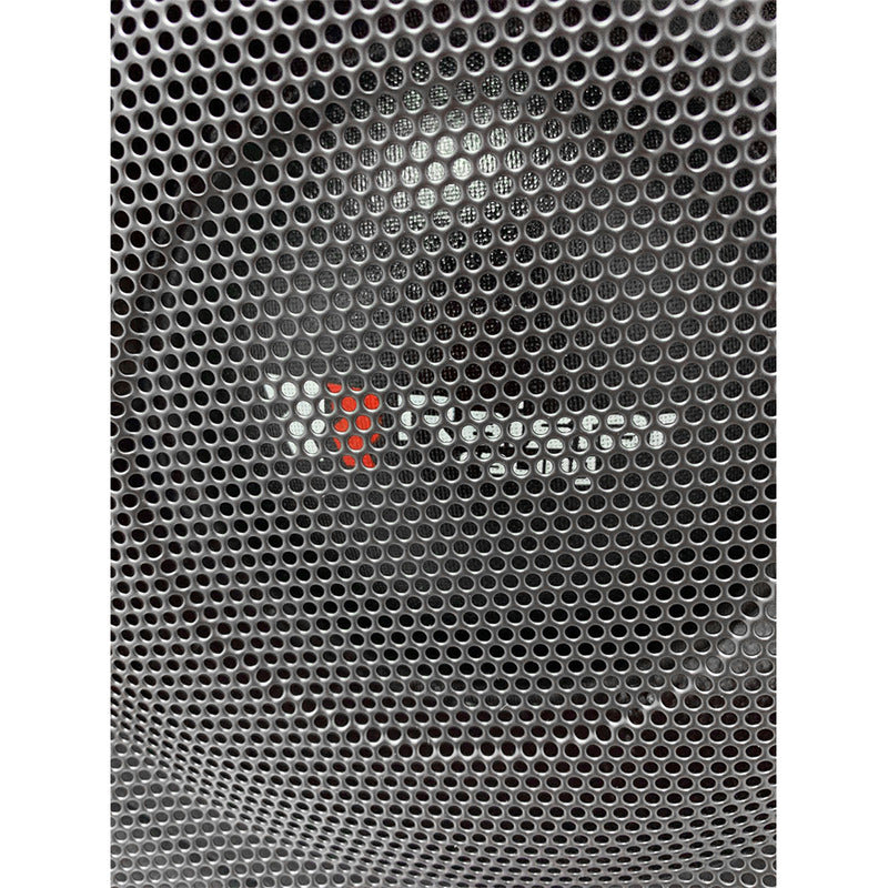 Subwoofer Doble Amplificado 10 Pulgadas Raistar Negro