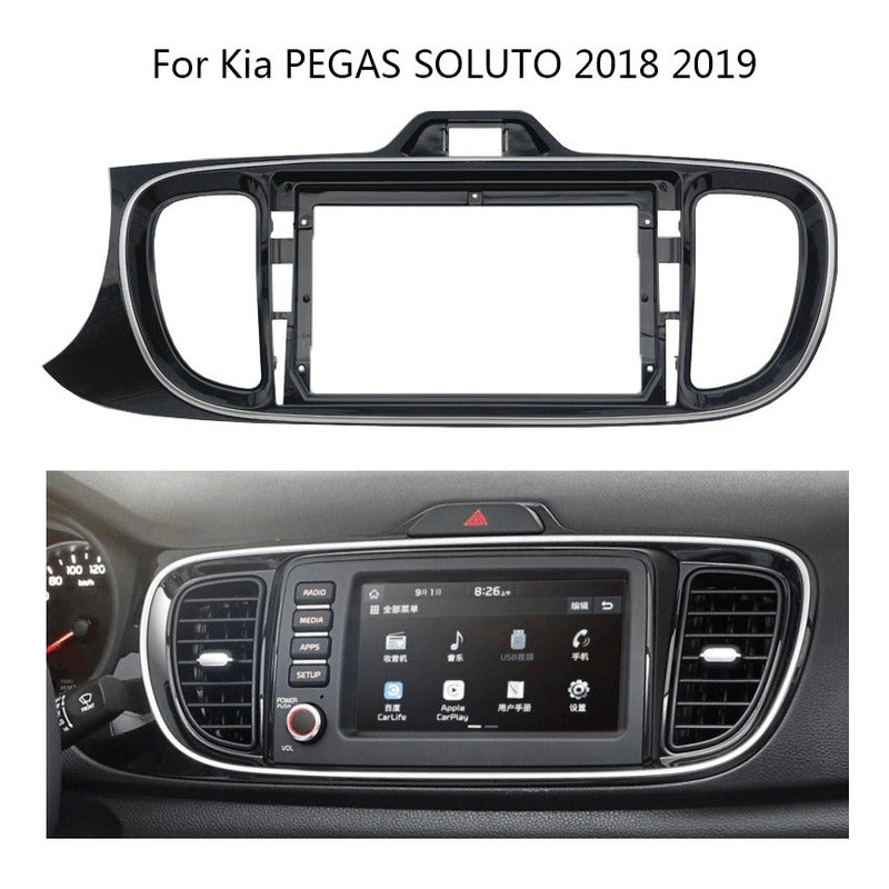 Bisel Adaptador Radio 9 Pulgadas Kia Soluto 2018-2019