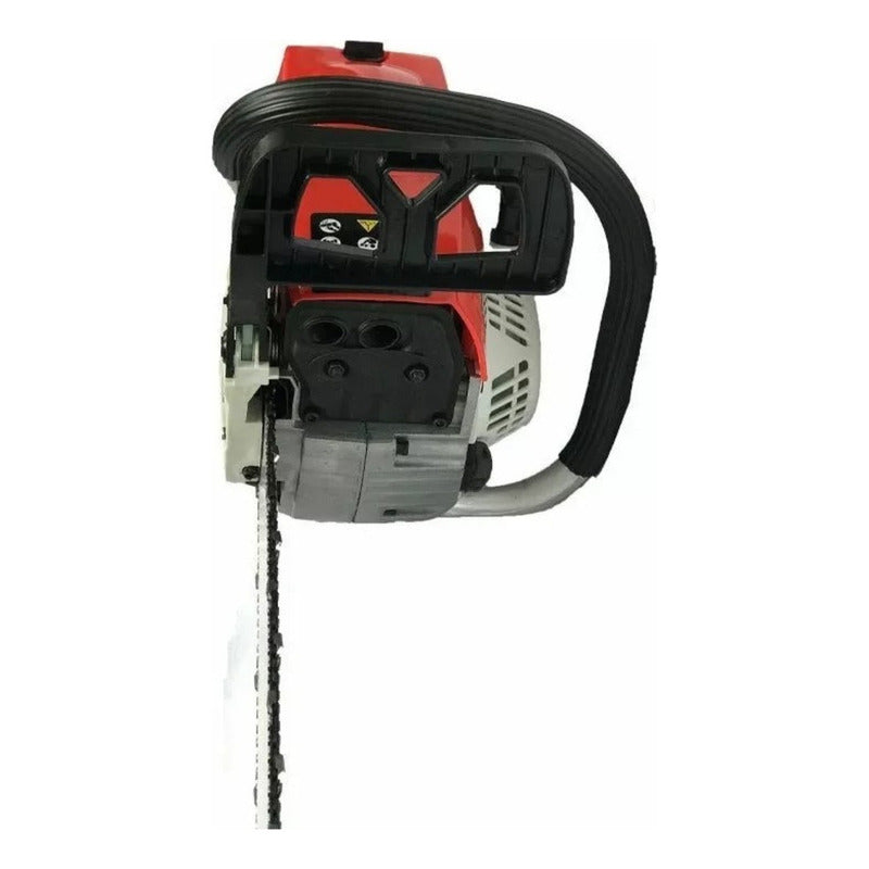 Motosierra Bencinera 20 Pulgadas 52cc Rojo