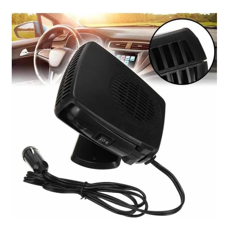 Calefactor Para Auto 12v 200w Calefaccion Portatil