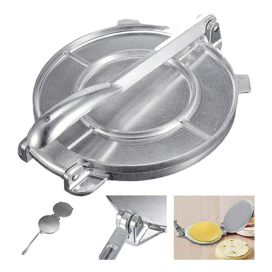Prensa Para Tortillas 8 Pulgadas Cocina Acero Inoxidable