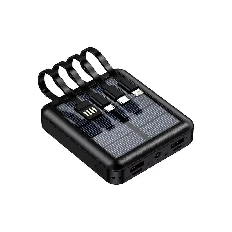 Bateria Portatil Externa 20.000 Mah 2 Usb Solar Powerbank