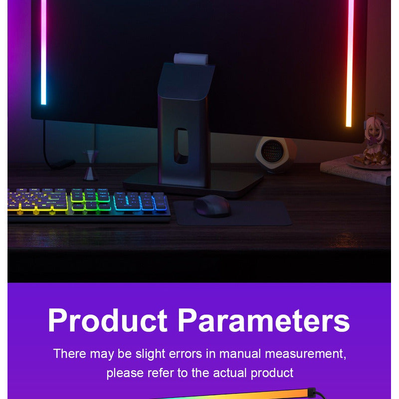 Cinta Led Para Pc Tv Inteligente Sincroniza Pantalla Musica Rgb