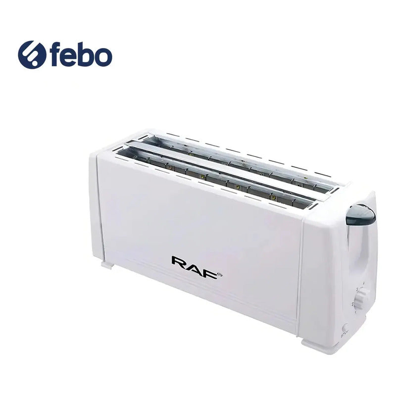Tostadora De Pan Raf Automática 4 Rebanadas Modelo R.265 Blanco