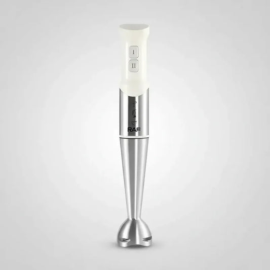 Licuadora De Mano Minipimer De Inmersion Trituror De Hielo Beige