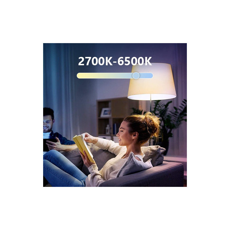 Ampolleta Inteligente Led Wifi Bluetooth App Rgb 10w 1pcs