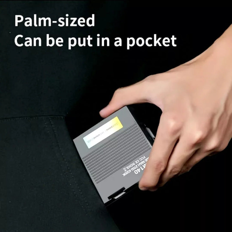 Luz Blanca Rgb Portátil Para Selfies Videos Ajustable Camara