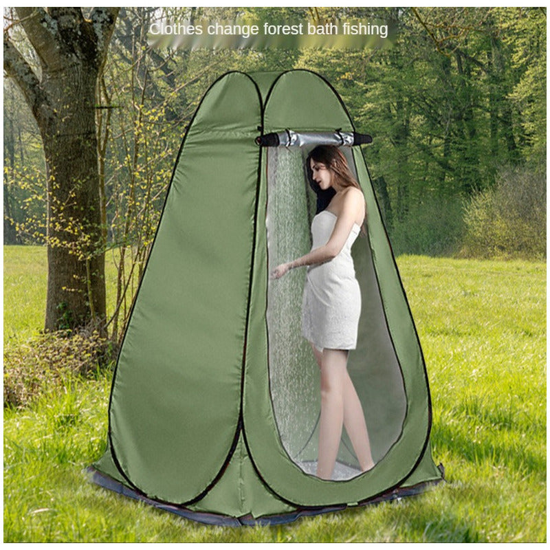 Caseta Baño Carpa Alta Vestidor Portátil Camping Practica