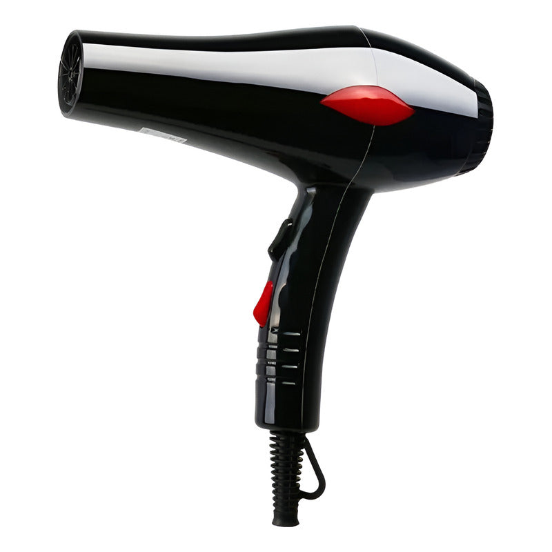 Secador De Cabello Pelo Peluqueria Profecional Regulable Negro