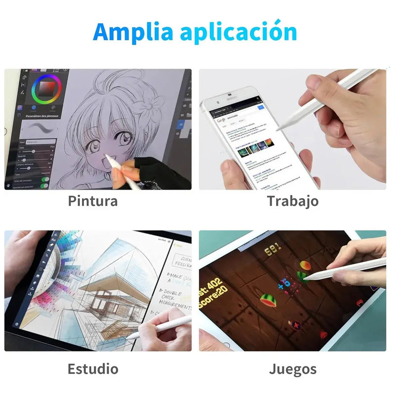 Lápiz Stylus Universal Tipo C Compatible Con Ios Android Win